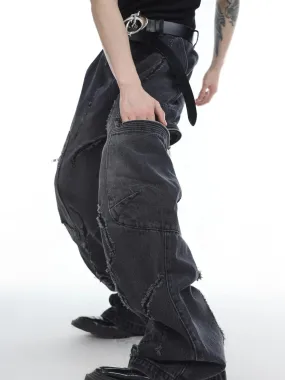 【23s Apr.】Multi-pocket Slim-fit Jeans