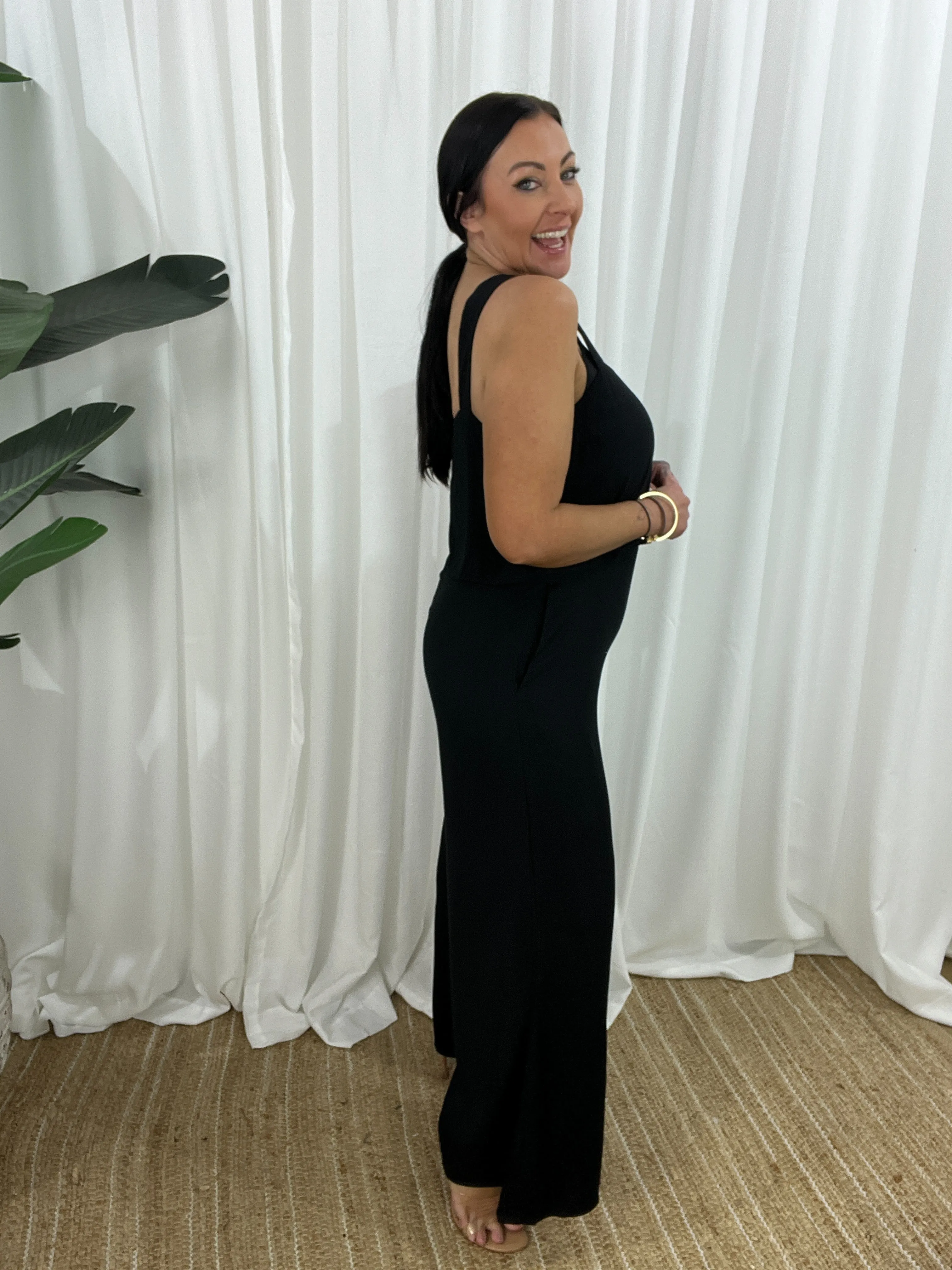 Alice Jumpsuit - Black