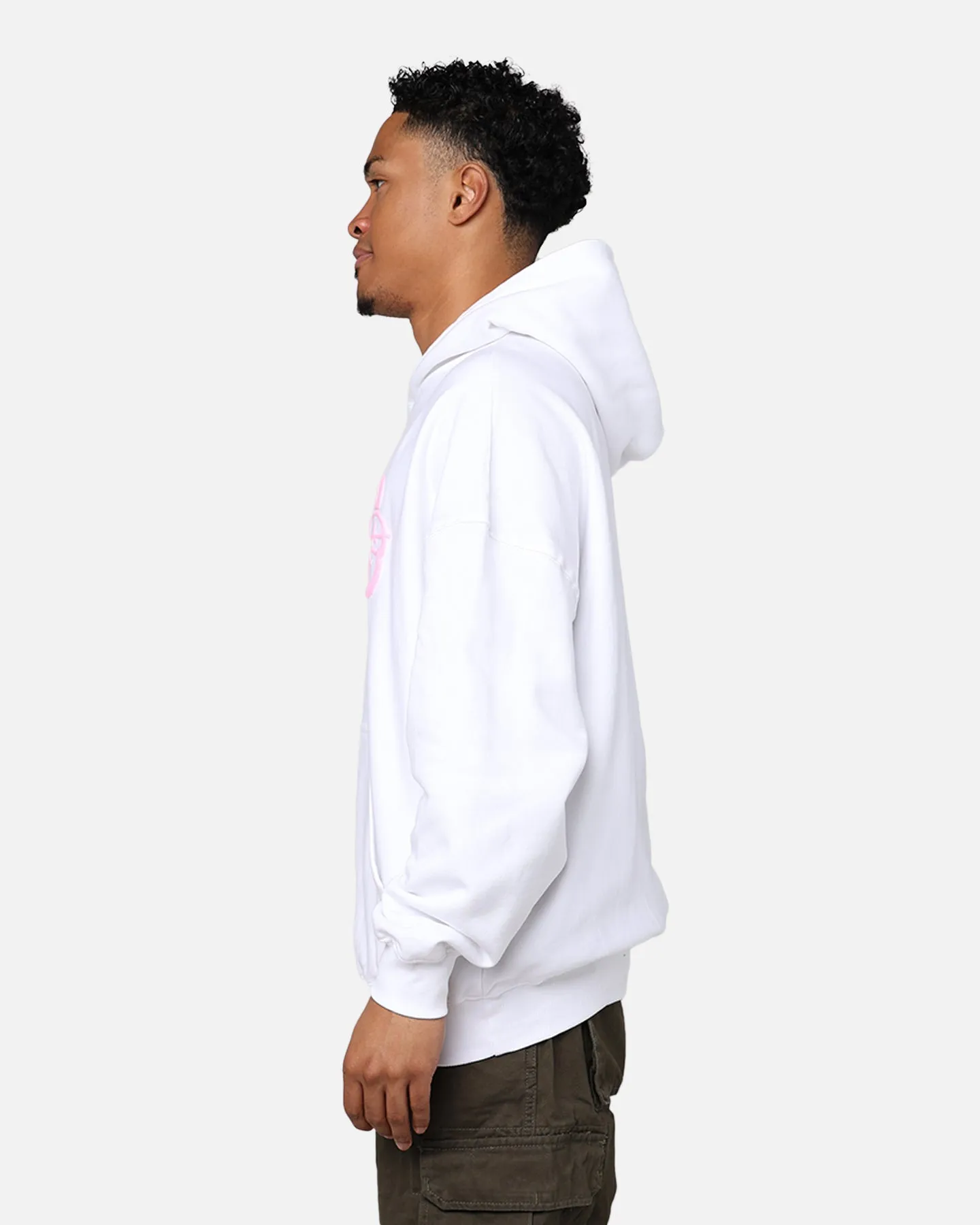 Carré Puffy C Hoodie White