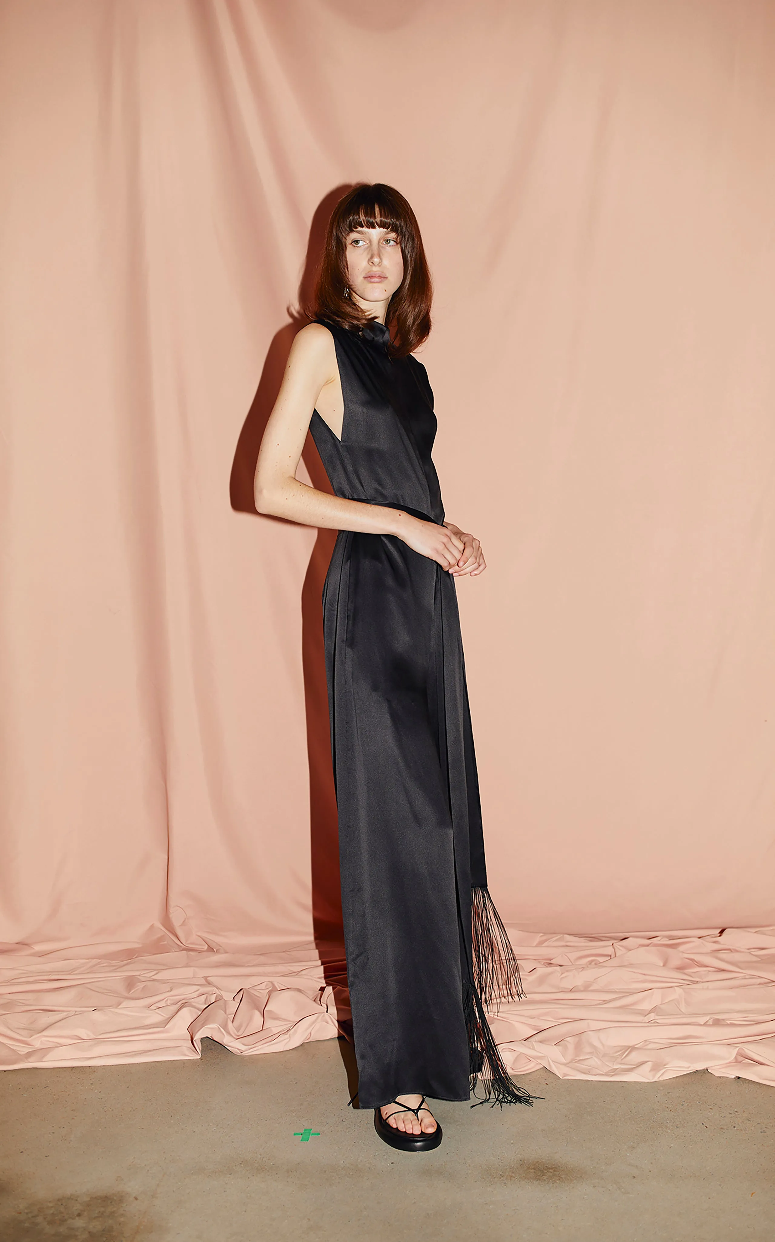 Cincture Belted Jumpsuit | Black