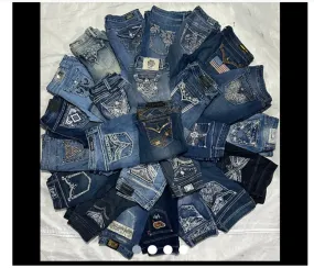 Custom handpick 21 pieces of ladies flarex jeans