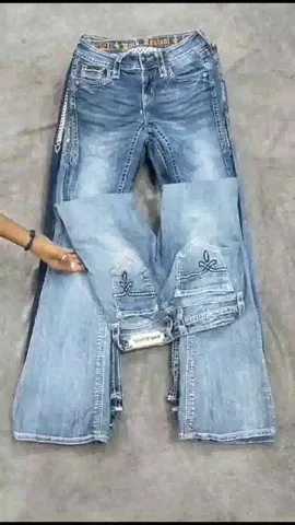 Custom handpick Christiana order, Y2K flare jeans - 53 pcs