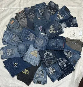 Custom handpick  Women jeans  50 pieces