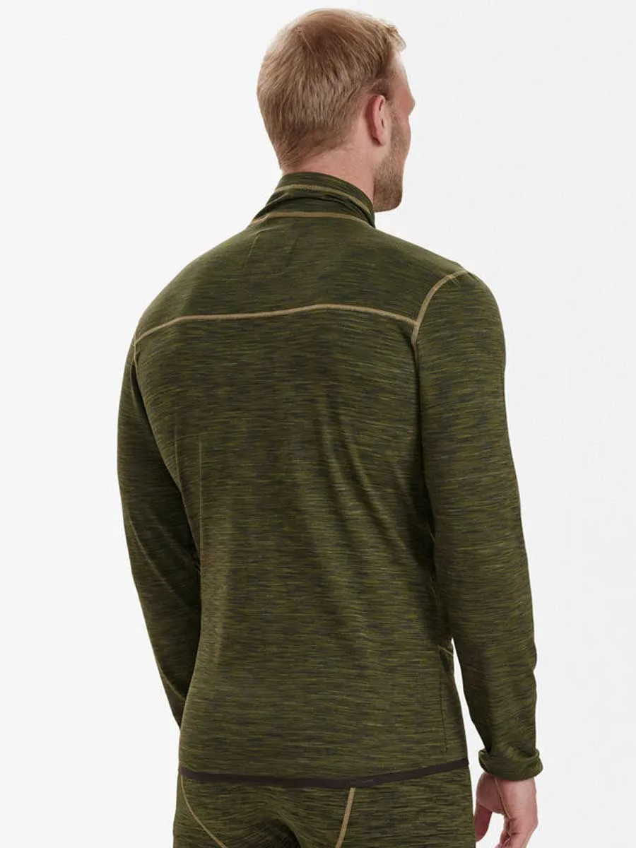 DEERHUNTER Norden Insulated Fleece Jacket - Mens - Green Melange