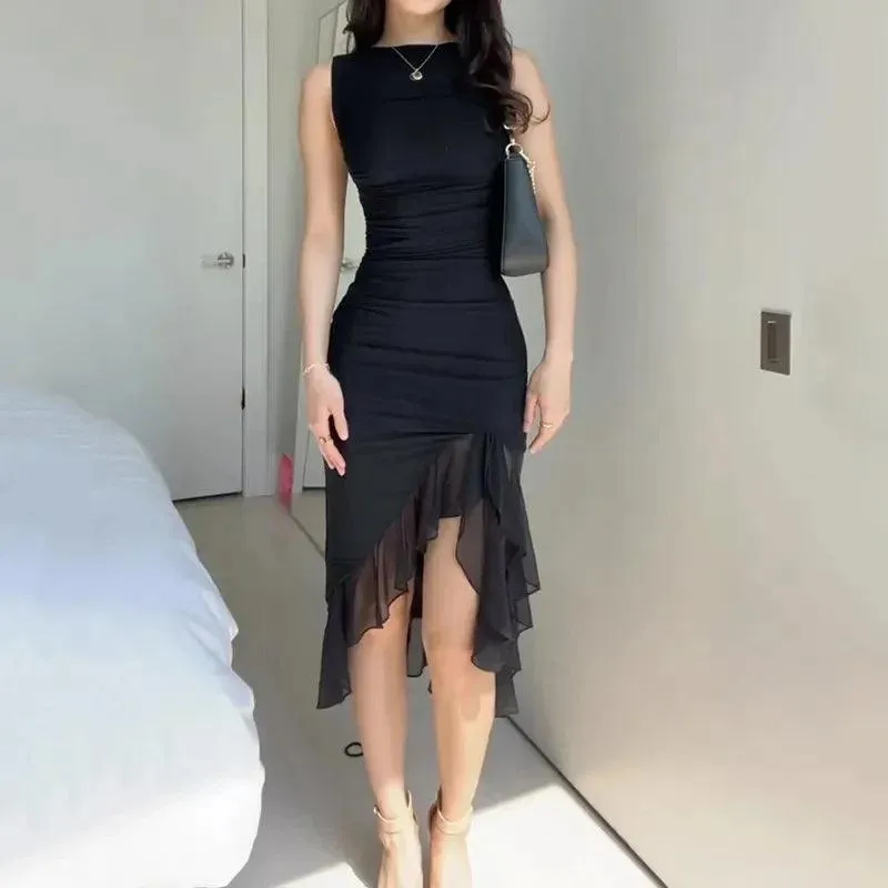 Elegant Wefads Maxi Dress: Summer Streetwear Chic Fashion - Shop Now!