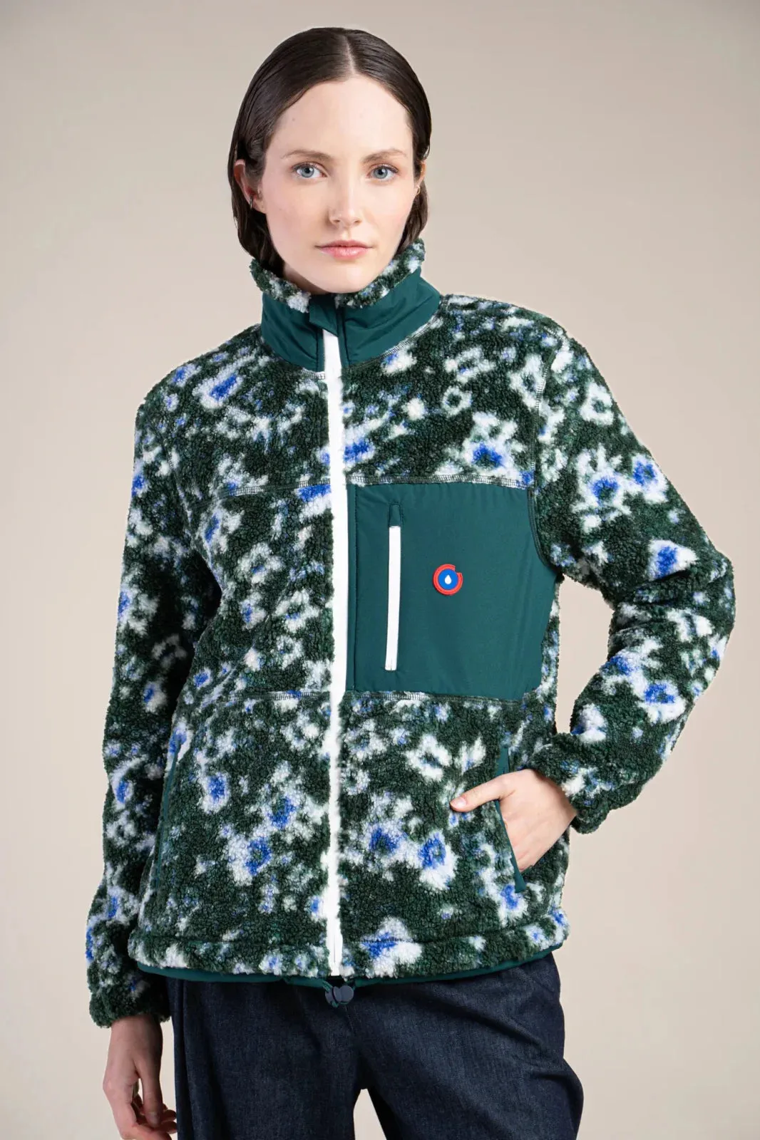 FLOTTE | Monge Polar Fleece | Geranium & Fir