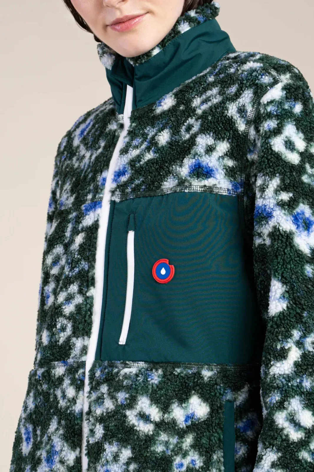 FLOTTE | Monge Polar Fleece | Geranium & Fir