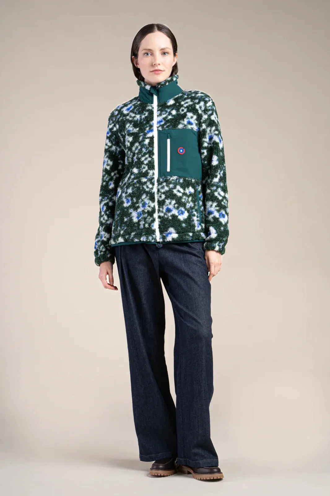 FLOTTE | Monge Polar Fleece | Geranium & Fir