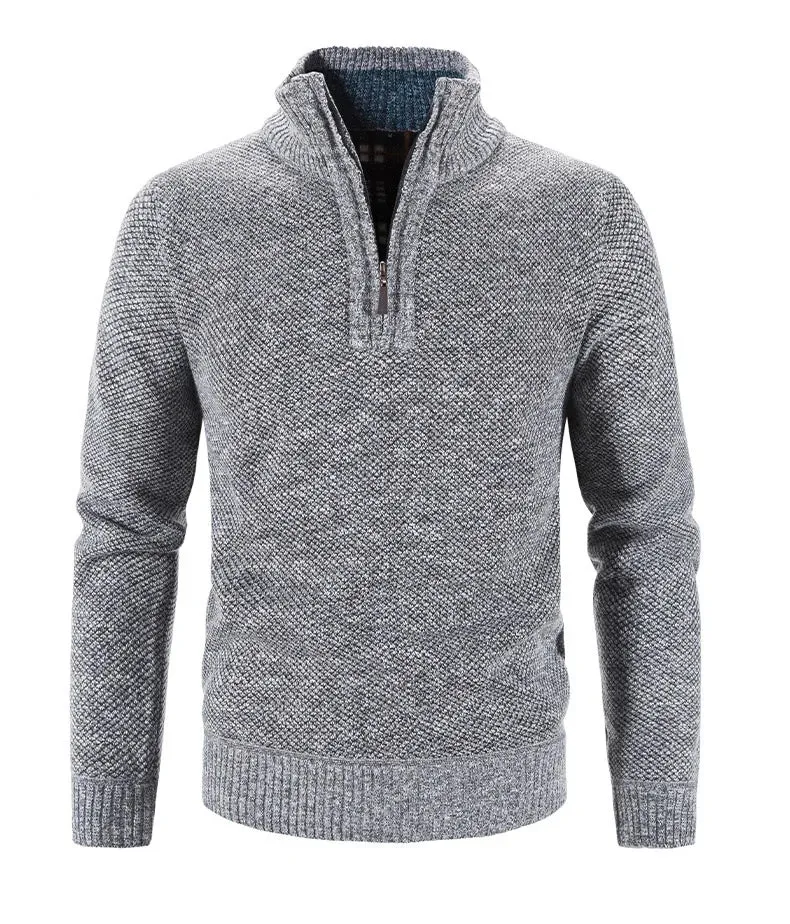 Funki Buys | Sweaters | Men's Warm Fleece Thick Turtleneck