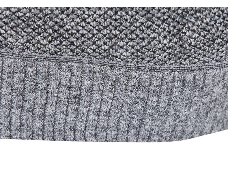 Funki Buys | Sweaters | Men's Warm Fleece Thick Turtleneck