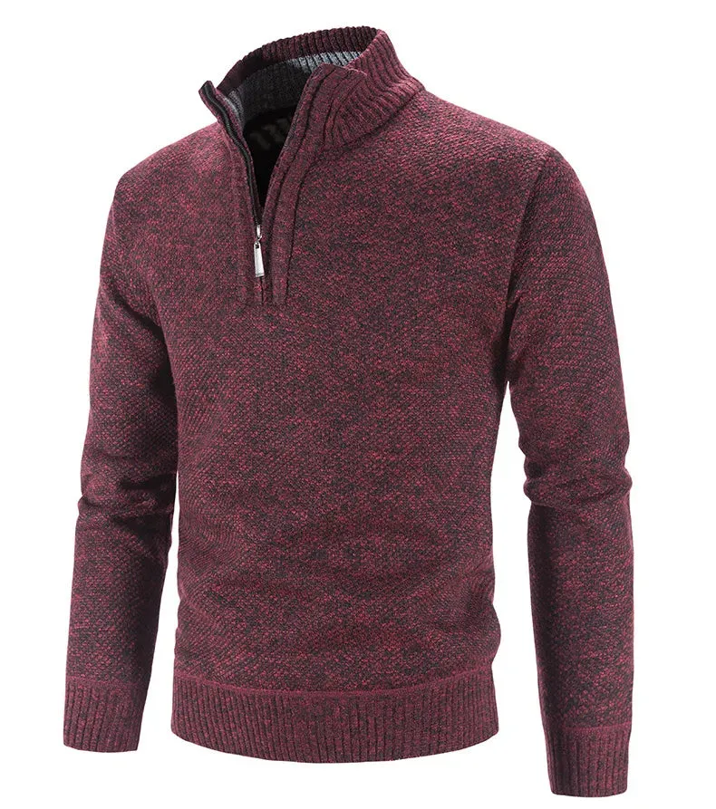 Funki Buys | Sweaters | Men's Warm Fleece Thick Turtleneck