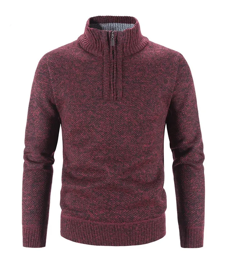 Funki Buys | Sweaters | Men's Warm Fleece Thick Turtleneck
