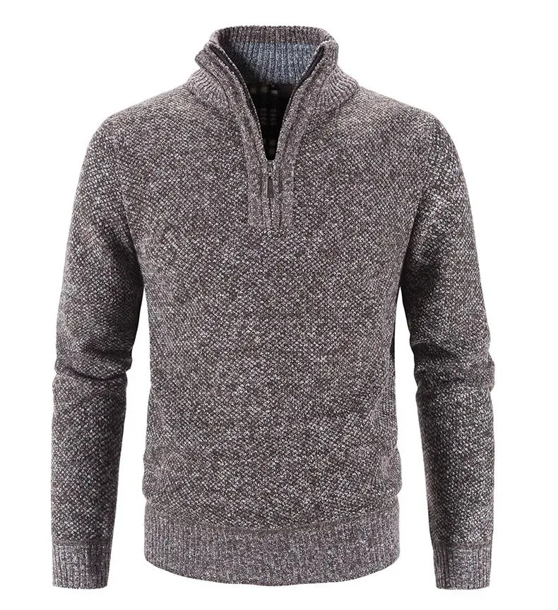 Funki Buys | Sweaters | Men's Warm Fleece Thick Turtleneck