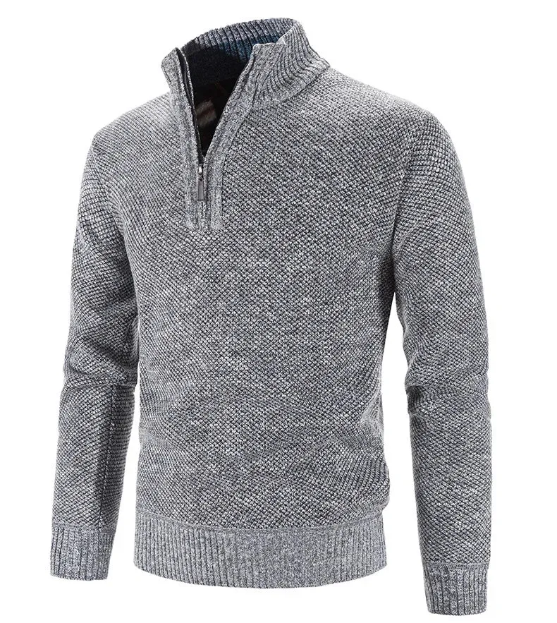 Funki Buys | Sweaters | Men's Warm Fleece Thick Turtleneck