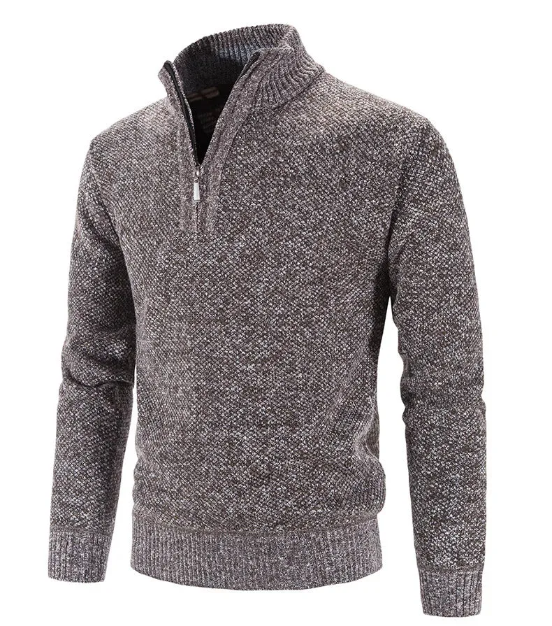 Funki Buys | Sweaters | Men's Warm Fleece Thick Turtleneck