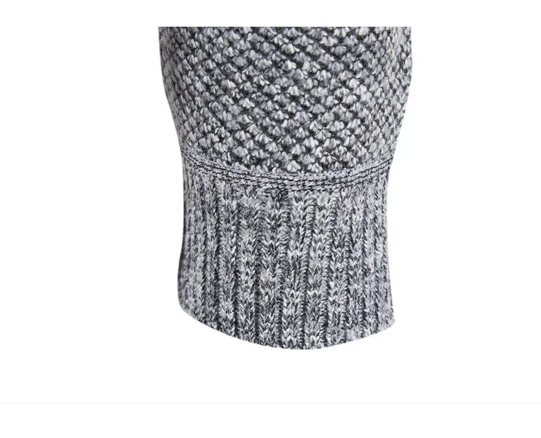 Funki Buys | Sweaters | Men's Warm Fleece Thick Turtleneck
