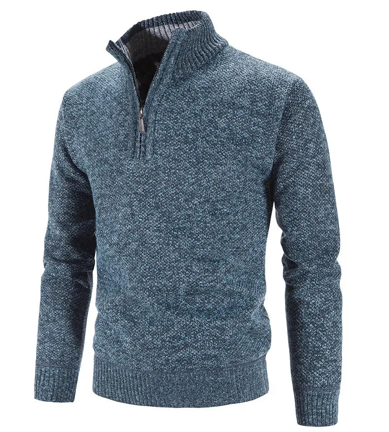 Funki Buys | Sweaters | Men's Warm Fleece Thick Turtleneck
