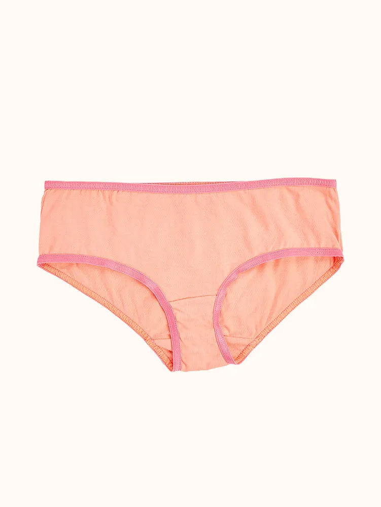 Girls' Cotton Hipster Underwear (10 Pack) - Colorful Hearts