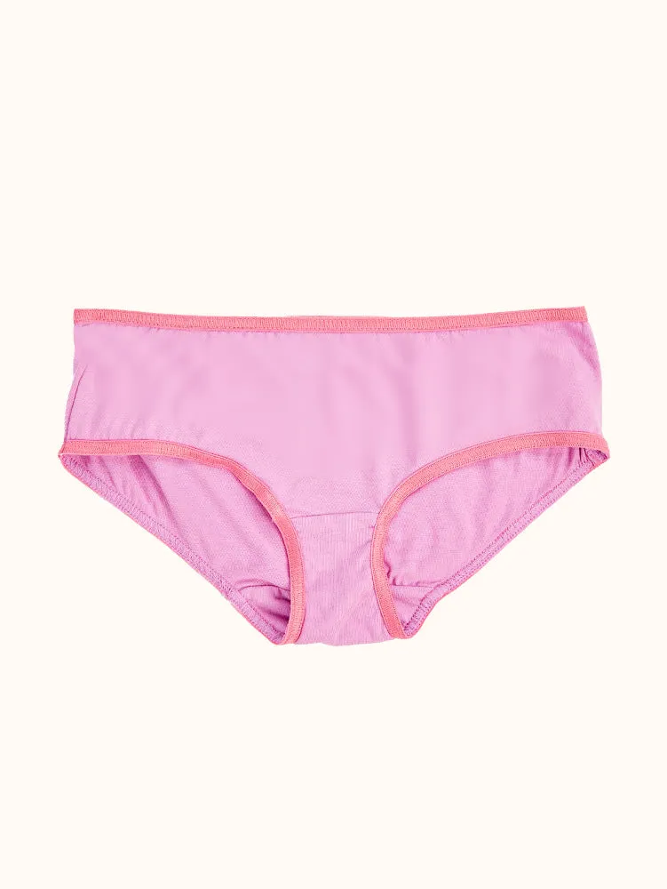 Girls' Cotton Hipster Underwear (10 Pack) - Colorful Hearts