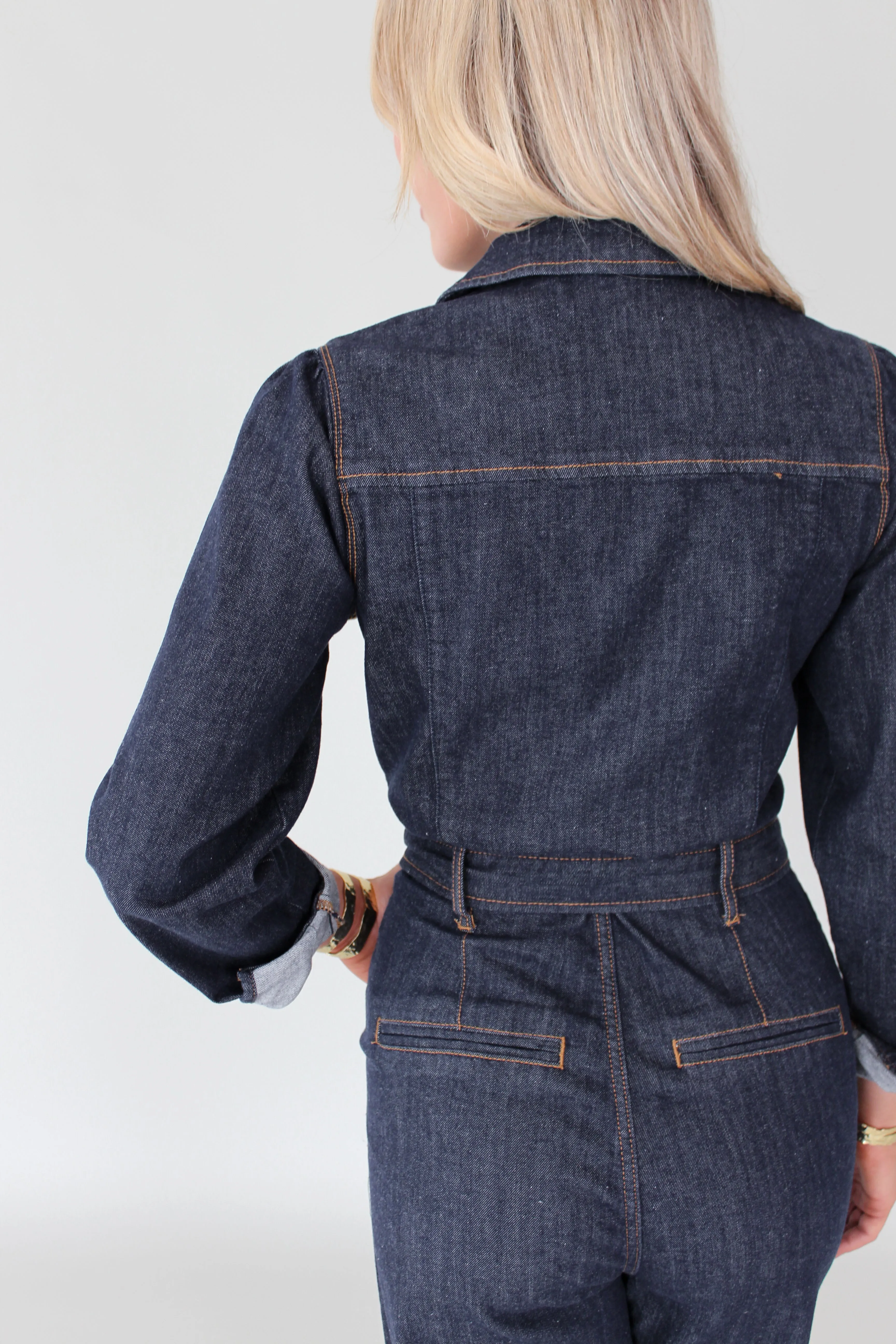 Kellie Denim Jumpsuit