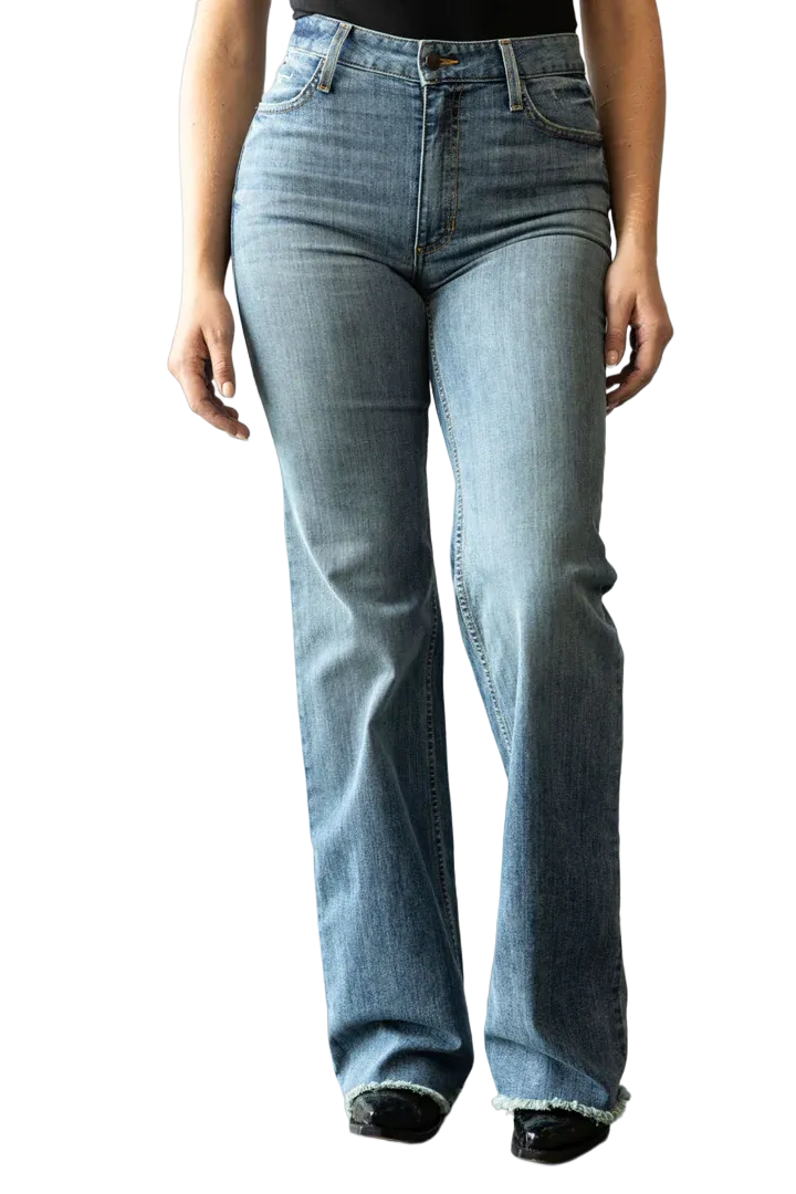 Kimes Ranch Women's High-rise Wide Leg Boot Jeans