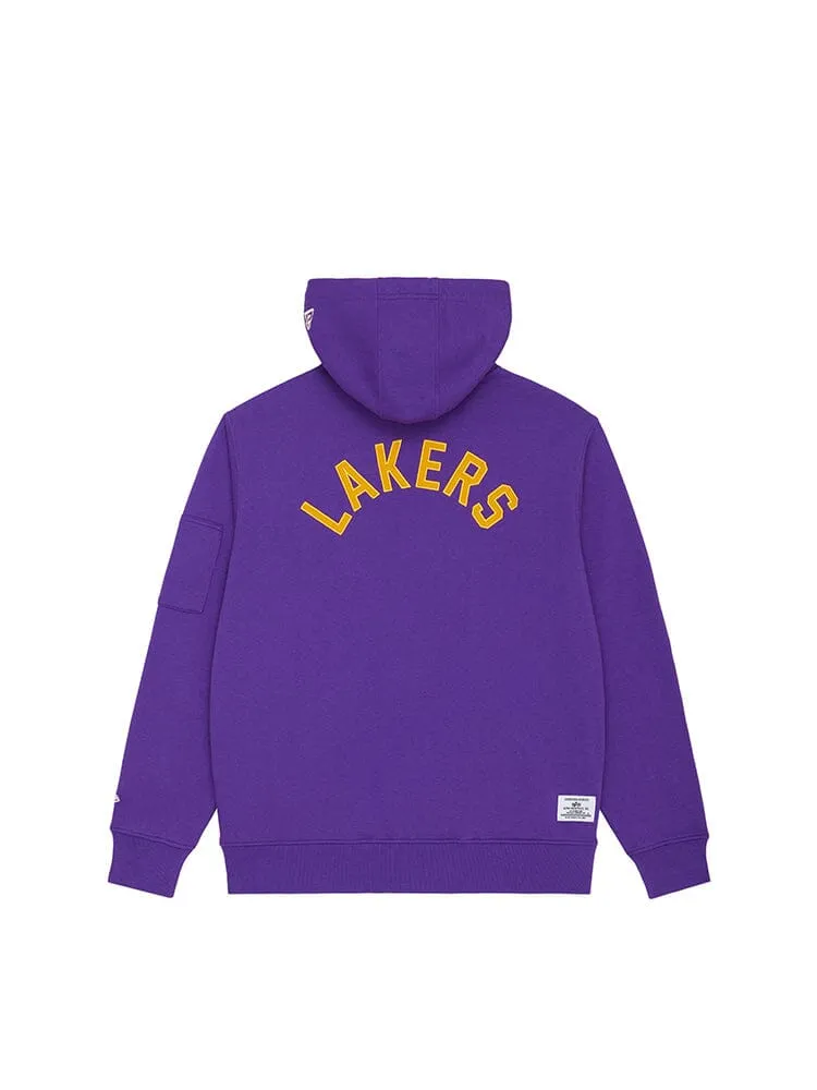 LOS ANGELES LAKERS X ALPHA X NEW ERA HOODIE