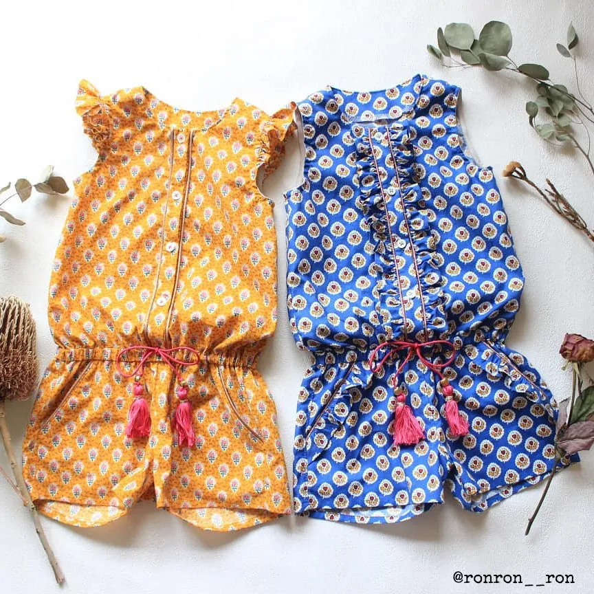 MARIEKE Jumpsuit, playsuit & dress - Girl 3/12 - PDF Sewing Pattern