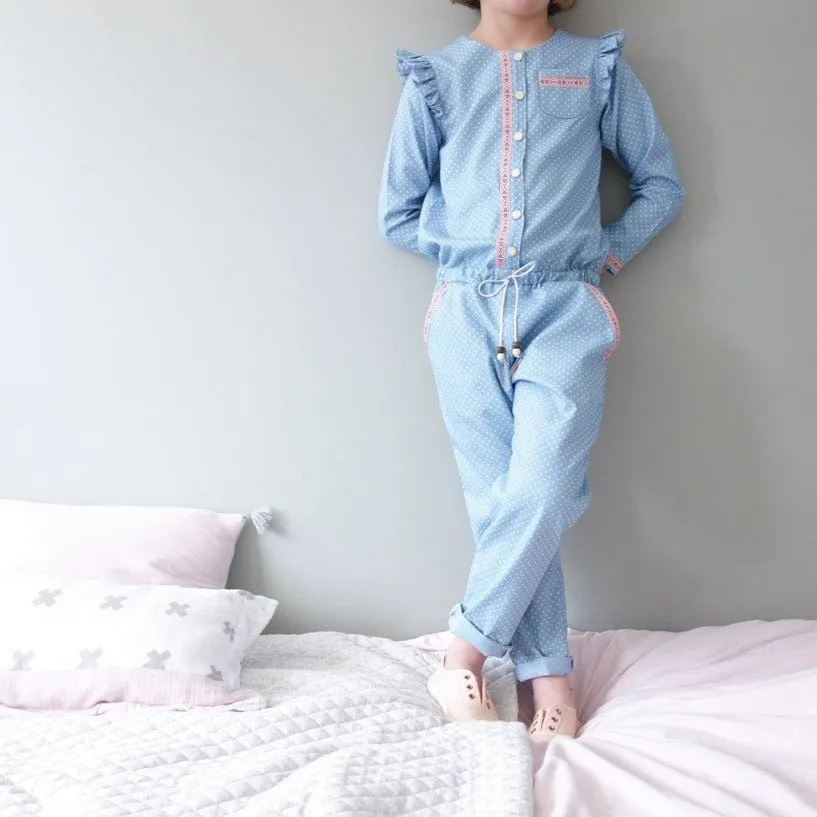 MARIEKE Jumpsuit, playsuit & dress - Girl 3/12 - PDF Sewing Pattern