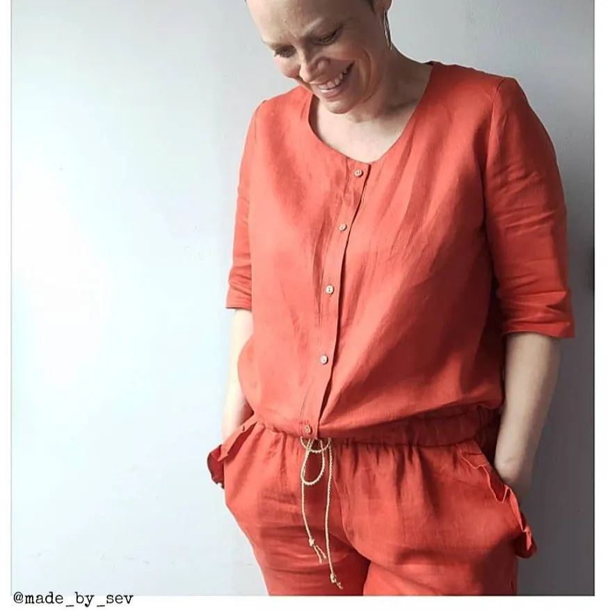 MARIEKE Mum Jumpsuit, playsuit & dress - Woman 34-46 - PDF Sewing Pattern