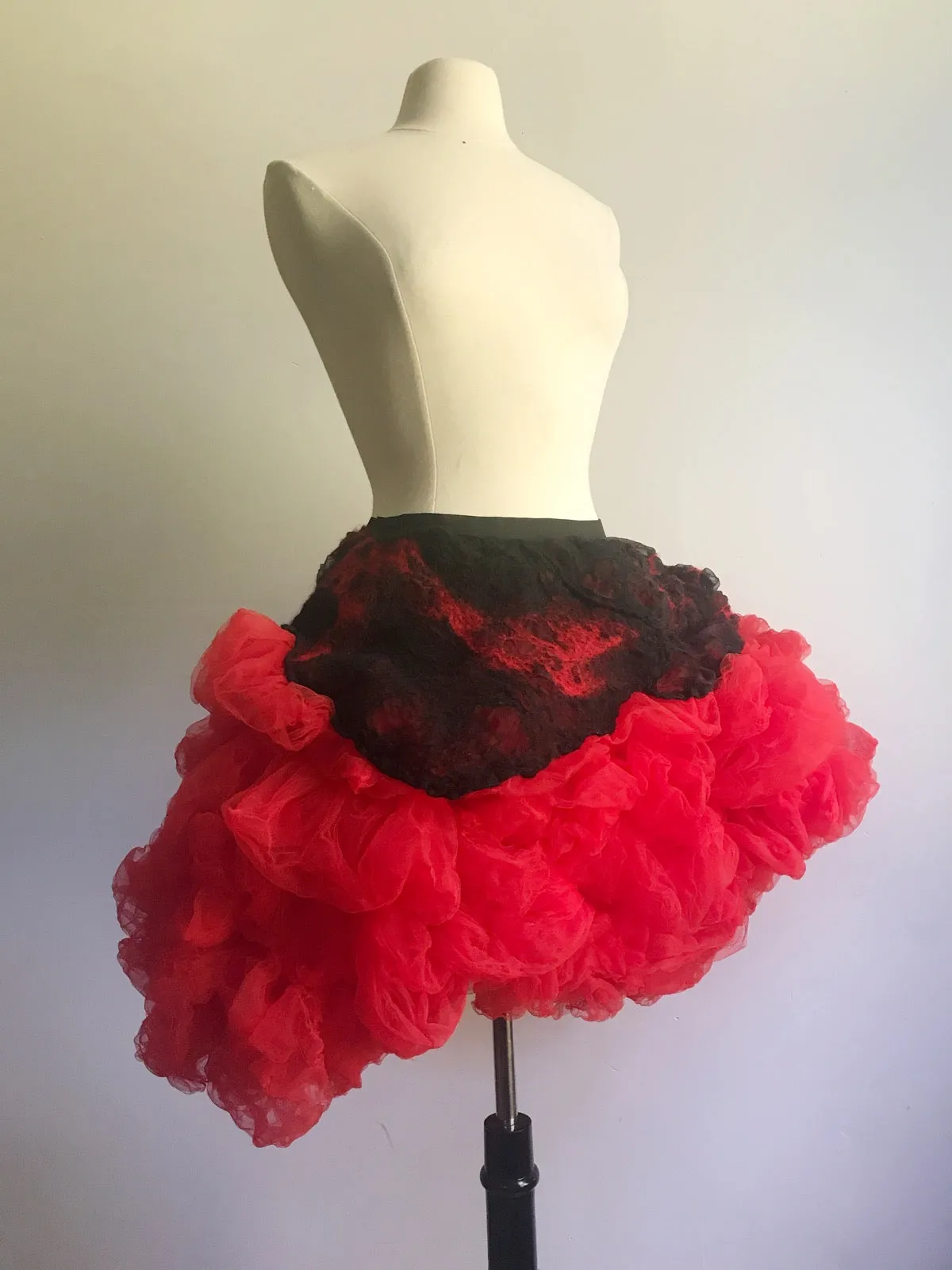 Red Vamp Skirt