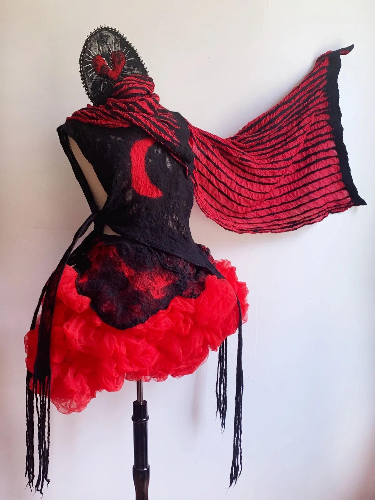 Red Vamp Skirt
