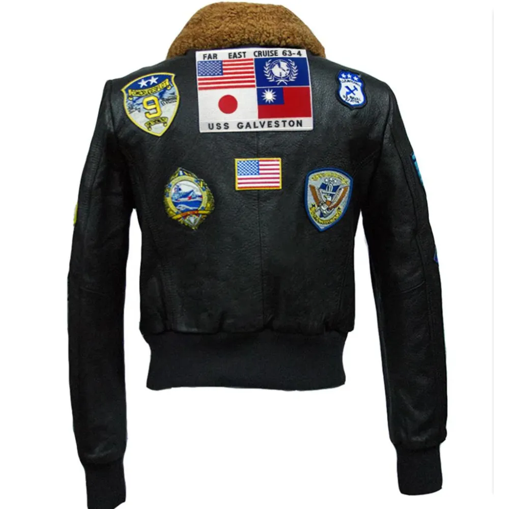 RW Authentic Sheepskin Top Gun TG1 Official Signature Series Jacket