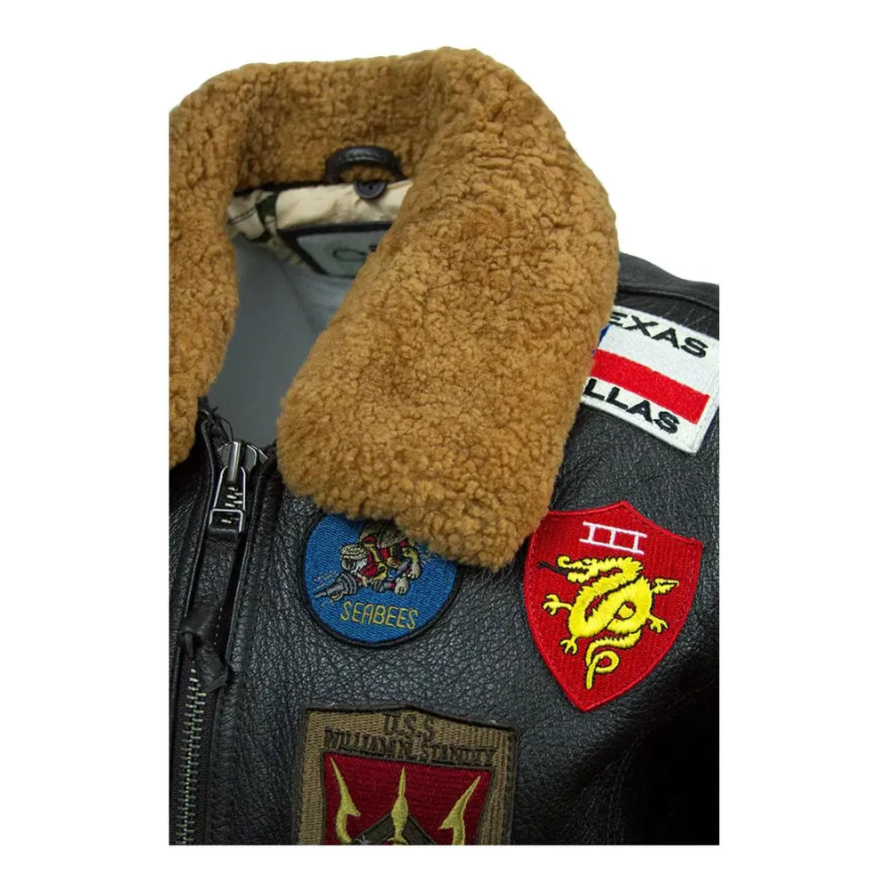 RW Authentic Sheepskin Top Gun TG1 Official Signature Series Jacket