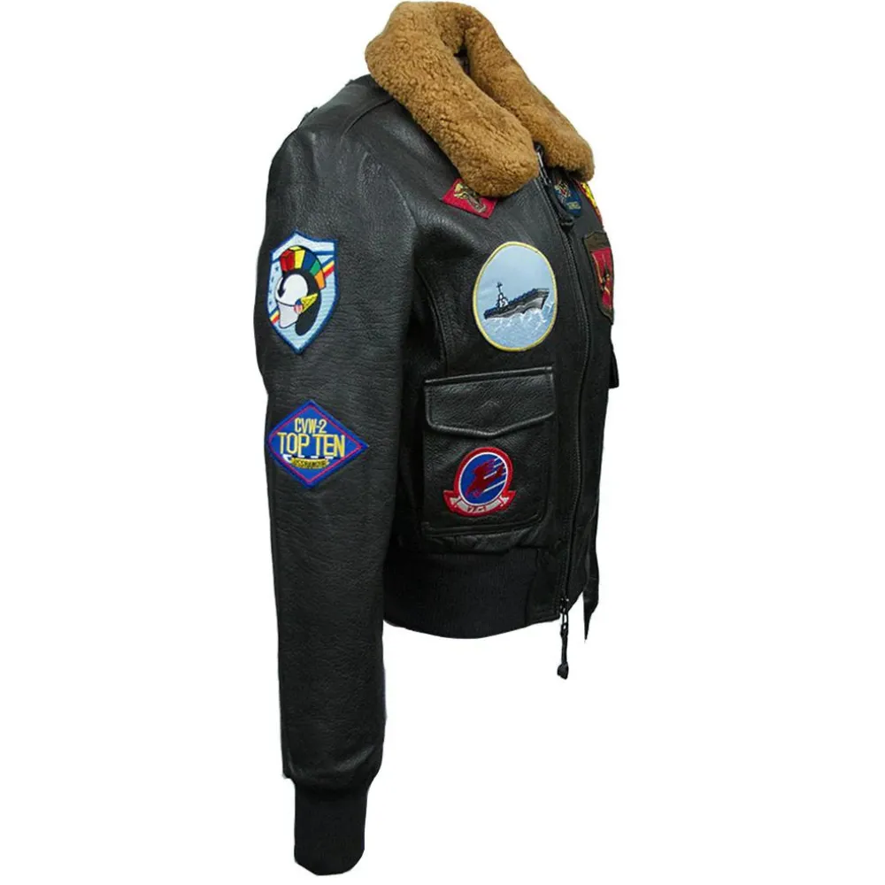 RW Authentic Sheepskin Top Gun TG1 Official Signature Series Jacket