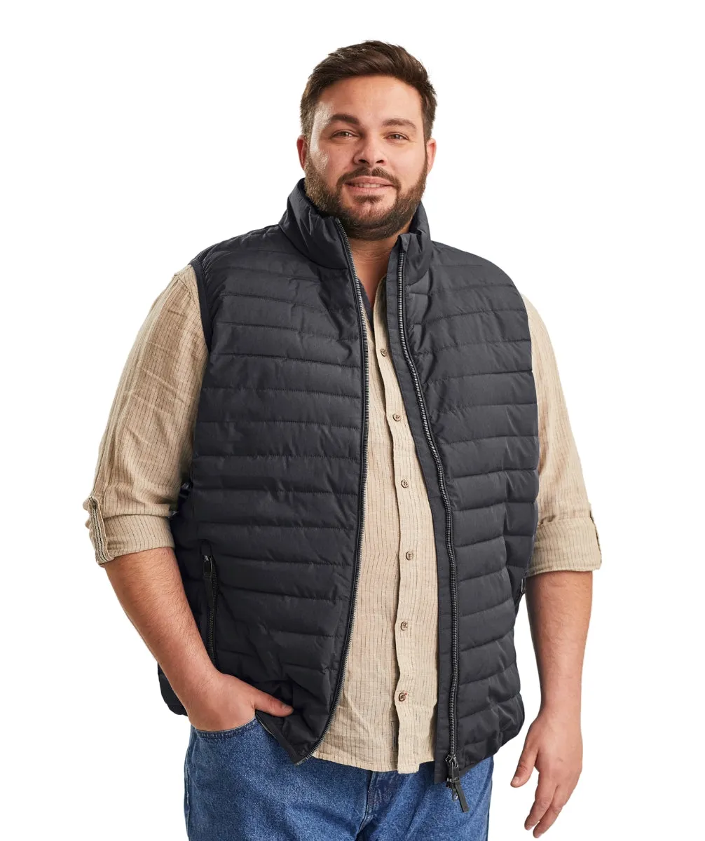 STOY Men’s Plus Size Puffer Vest Black Sizes 3XL-6XL