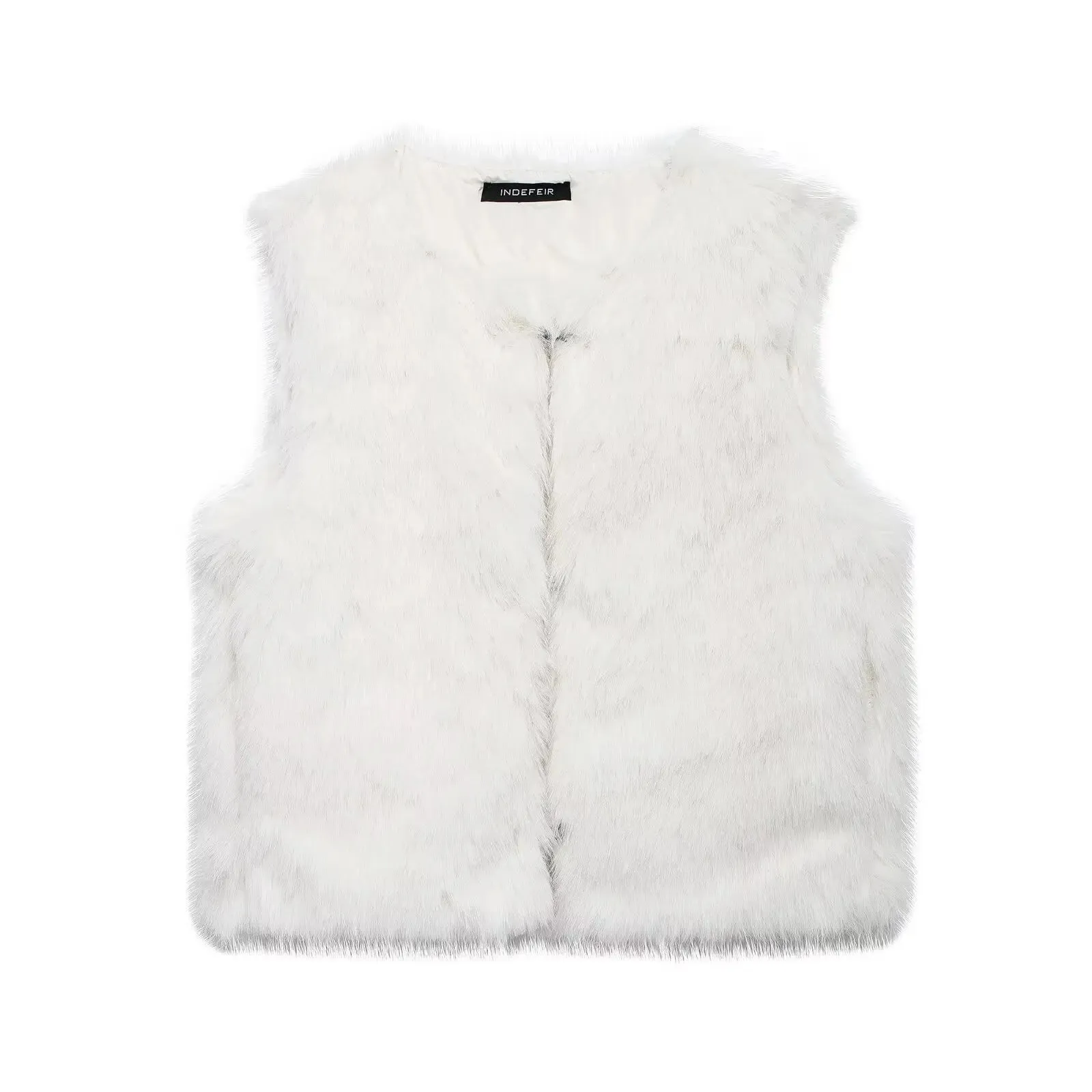 TRAFZA Frauen Herbst Elegante Ärmel Oansatz Feste Weste Top Frau Seite Taschen Design Beiläufige Dünne Weste Mantel Streetwear Mujer
