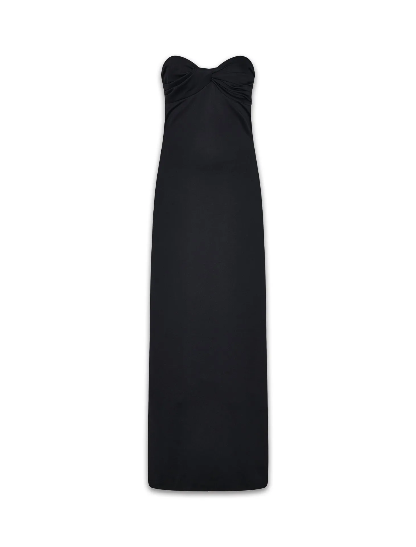 Twist Strapless Dress