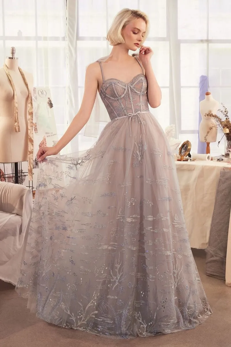 Under The Sea Embroidery Gown