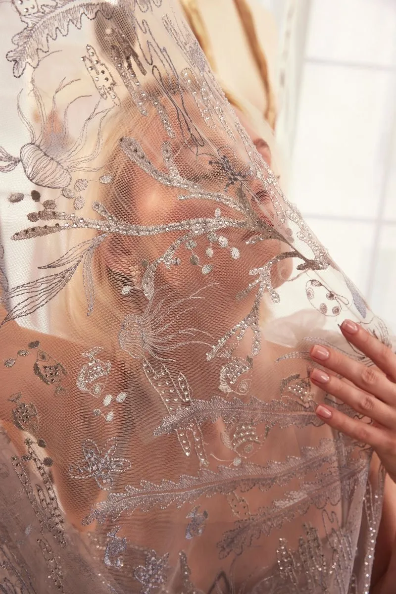 Under The Sea Embroidery Gown