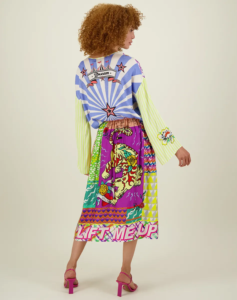 Vanessa Artisan Printed Skirt