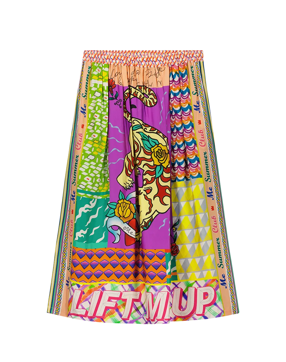Vanessa Artisan Printed Skirt