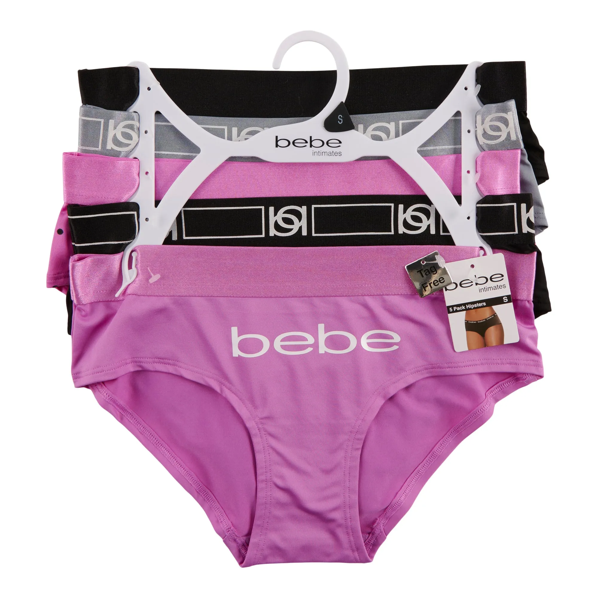 Women's Branded Hipster Underwear, 5-Pack