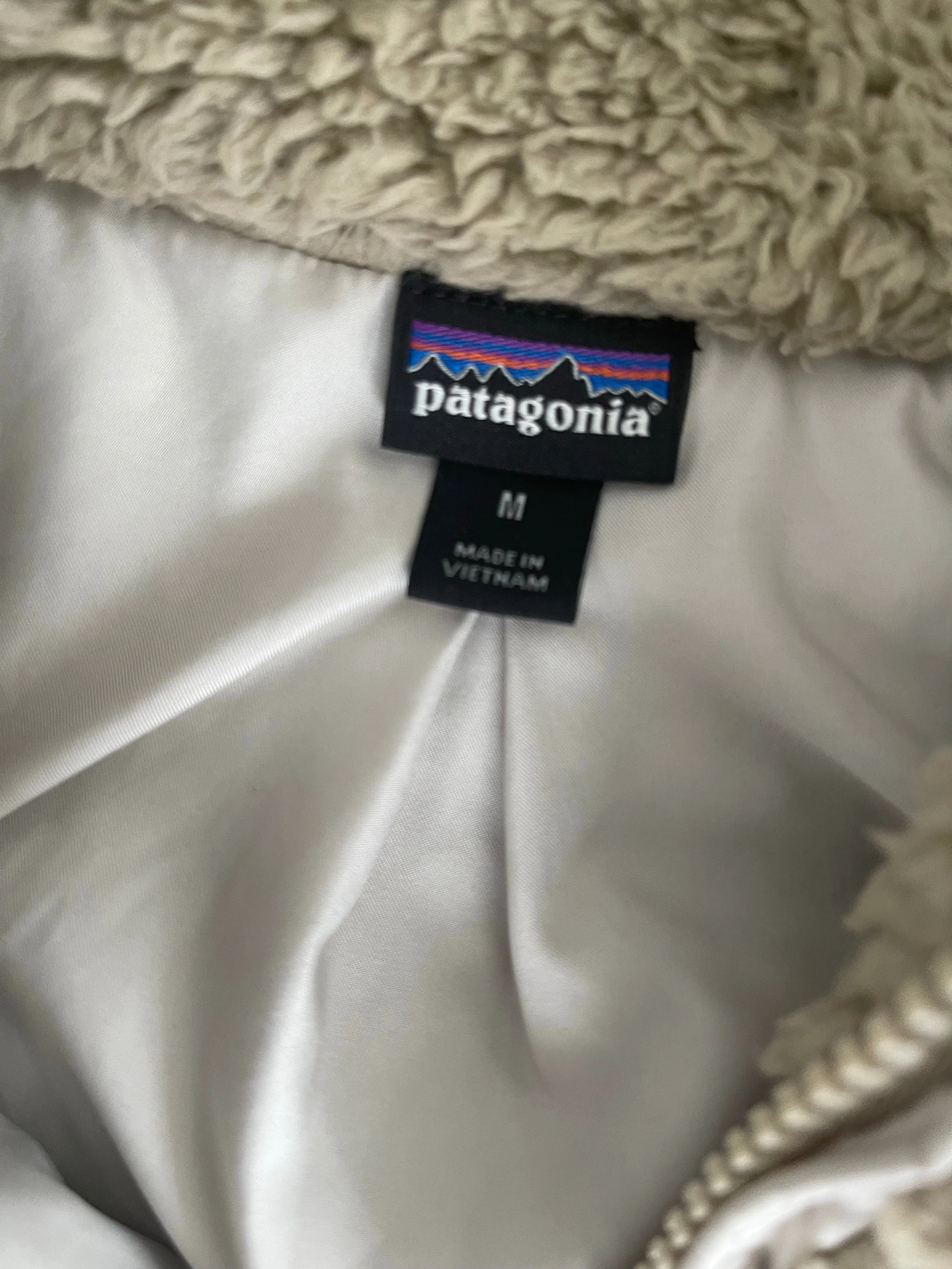 Womens Patagonia Sherpa Vest Jacket M